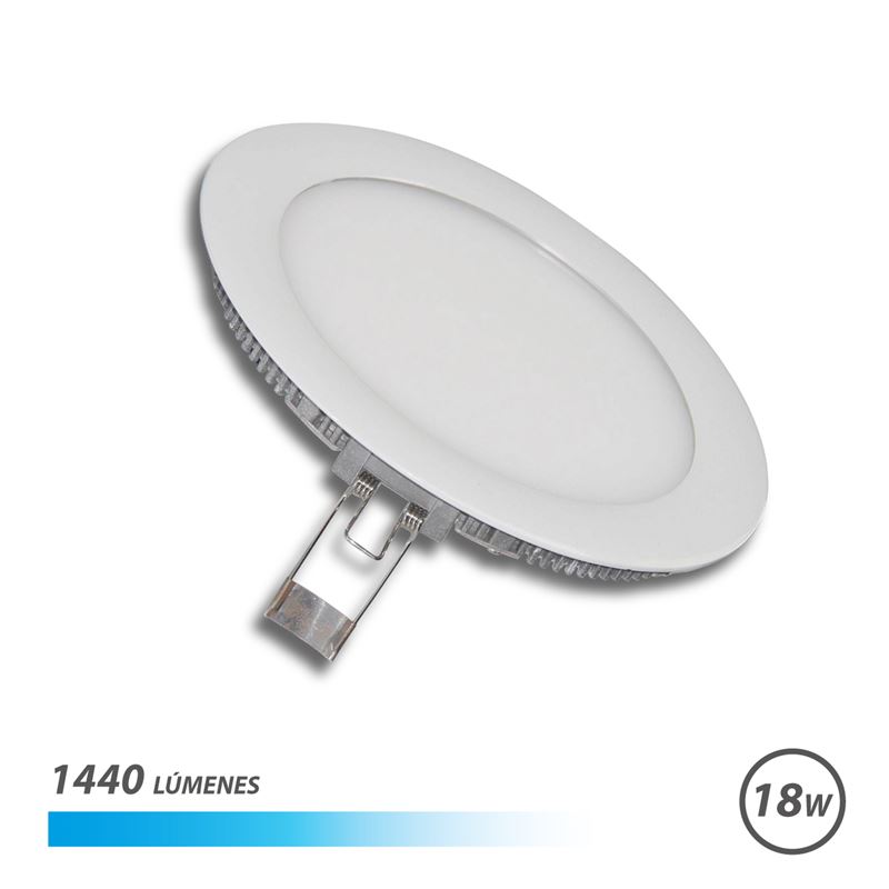 DOWNLIGHT EMPOTRAR ULTRAPLANO LED LUZ FRIA 18W ELBAT - EB0185