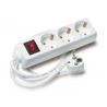 BASE MULTIPLE 3 TOMAS CON INTERRUPTOR ELBAT - EB0143