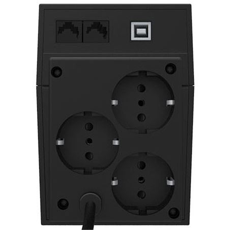 SAI (UPS) DELTA 900VA ELBAT - EB0105, EB0106 BACK