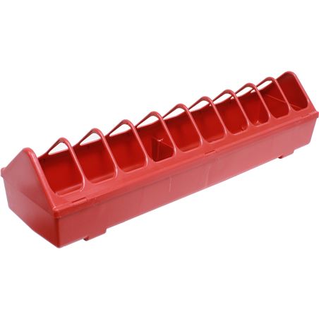 COMEDERO RECTANGULAR PARA AVES 60x15CM. MADER - 29348