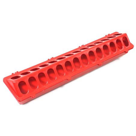 COMEDERO RECTANGULAR PARA AVES 50CM. MADER - 29347