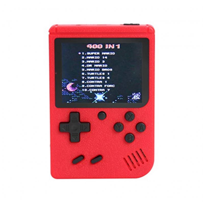 CONSOLA SUPER GAME BOX ROJO 400 JUEGOS - 54248