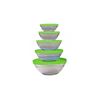 PACK 5 BOLES DE CRISTAL CON TAPA VERDE JOCCA - 4497V