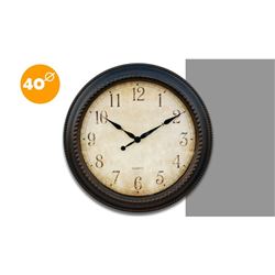 RELOJ MARCO ANCHO 40CM DIAMETRO - 07128