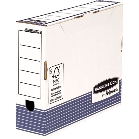 CAJA ARCHIVADOR DEFINITIVO 80MM A4 FELLOWES - 0026401