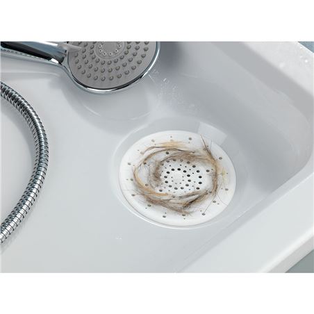 FILTRO PARA DESAGÜE FREGADERO SILICONA BLANCO - 01423-1
