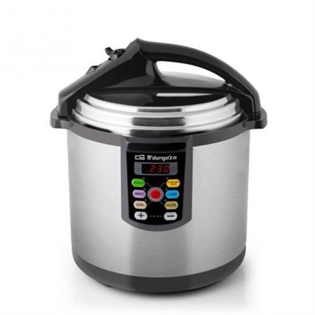 OLLA A PRESIÓN ELÉCTRICA PROGRAMABLE ORBEGOZO HPE 6075 | 1000W | 6L - 15955