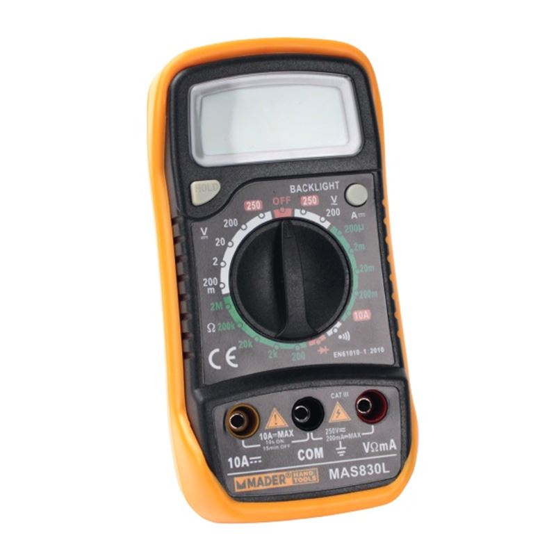 MULTIMETRO DIGITAL MADER - 61007