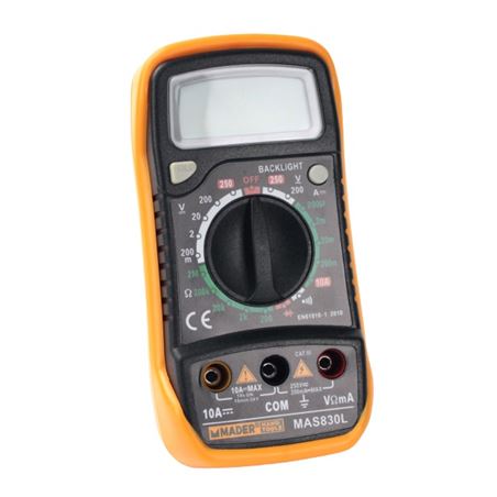 MULTIMETRO DIGITAL MADER - 61007