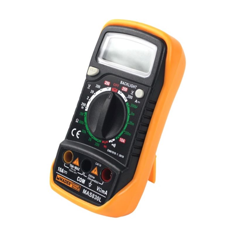 MULTIMETRO DIGITAL MADER - 61007-1
