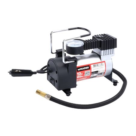 MINI COMPRESOR AIRE 150PSI, 12V MADER - 63660