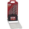 JUEGO 8 PCS BROCAS PUNTA DIAMENTE HORMIGON MADER - 63406