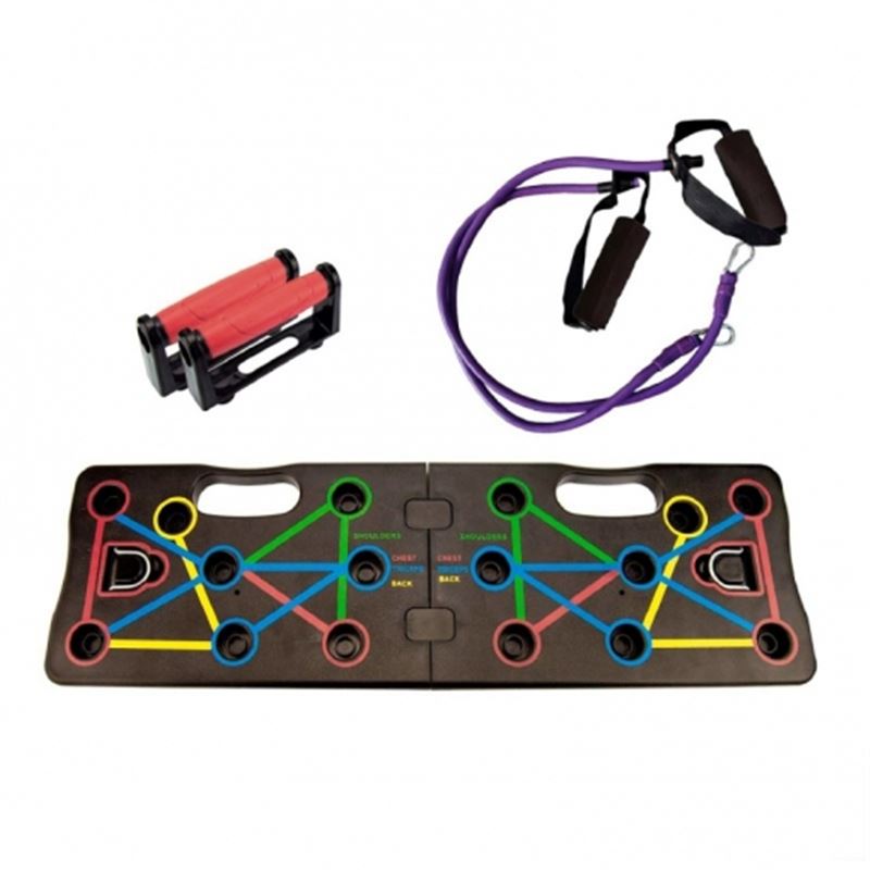 TABLA DE FLEXIONES 10 EN 1 PLEGABLE Y PORTATIL JOCCA - 2048