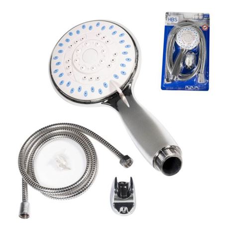 CONJUNTO DE DUCHA 3 FUNCIONES INOX HBS - 8435594216995