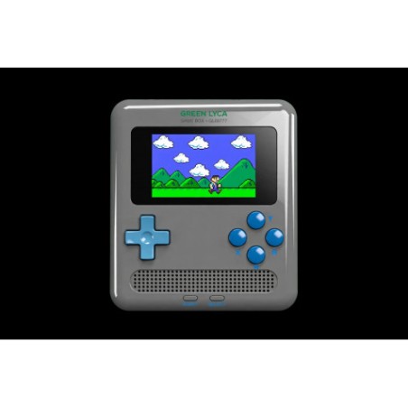 CONSOLA PORTATIL GRIS GAME BOX CON 500 JUEGOS GREEN LYCA