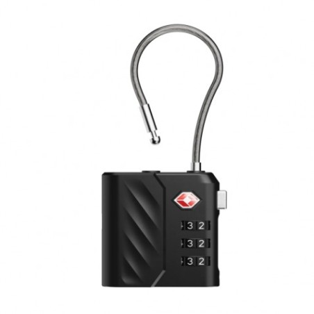 CANDADO CON LOCALIZADOR COMPATIBLE CON IPHONE Y ANDROID XTOR TSA