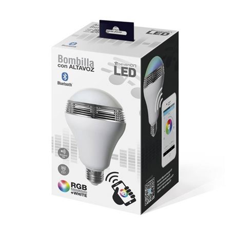 BOMBILLA LED A60 6W E27 BLUETOOTH + ALTAVOZ - 53084