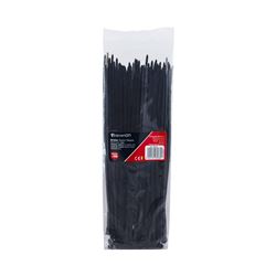 PACK 100 BRIDAS NYLON 250X3.6MM COLOR NEGRO - 08066