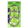 PACK 3 DISCOS CORTE MADERA PARA SIERRAS 185MM. SAURIUM - 48711-4
