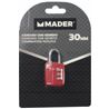 CANDADO 30MM. CON COMBINACION MADER - 31204-1