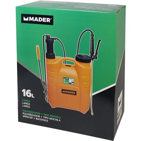 SULFATADORA DE ESPALDA MANUAL 16 LITROS MADER - 49097-1