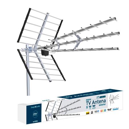 ANTENA UHF EXTERIOR TV 470-694 MHZ EDM - 52024