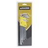 JUEGO LLAVES ALLEN LARGAS BOLA 9 PCS MADER - 61160