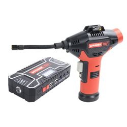 ARRANCADOR BATERIAS 12Ah + MINI COMPRESOR MADER - 63547-4