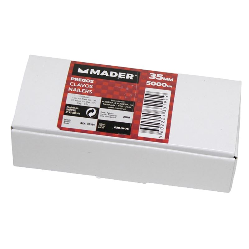 CLAVOS 35MM CAJA 5000 UDES. MADER - 35191