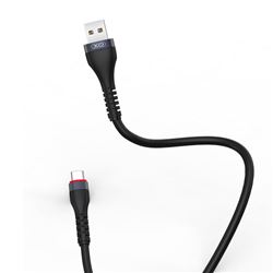 CABLE NB213 CARGA RAPIDA 2A TIPO C A USB | 1 METRO | NEGRO - XONB213TCBK