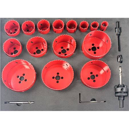JUEGO 20 PCS CORONAS BI-METAL MADER - 63422-1