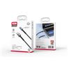CABLE NB215 LIGHT CARGA RAPIDA 2A TIPO C A USB | 1 METRO | NEGRO - XONB215TC-2