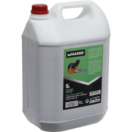 ACEITE PARA CADENA MOTOSIERRA 5L MADER - 25205