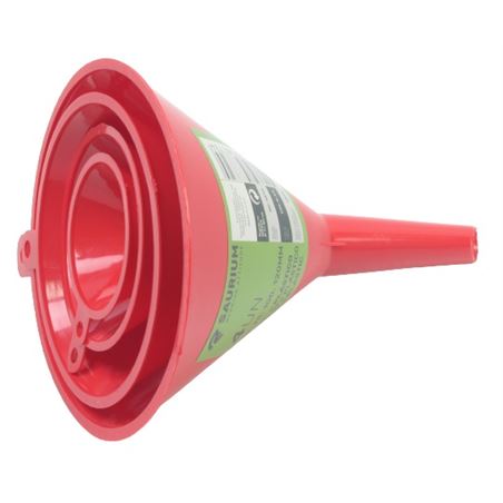 JUEGO 4 PCS EMBUDOS PLASTICO SAURIUM - 48772-1