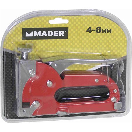 GRAPADORA 4-8MM, 200 GRAPAS MADER - 61216