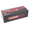 INFLADOR DE PIE DOBLE CON MANOMETRO 130 PSI MADER - 63641-4