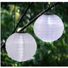 FAROL SOLAR LED REDONDO EXTERIOR BLANCO 3000K - 09716-1