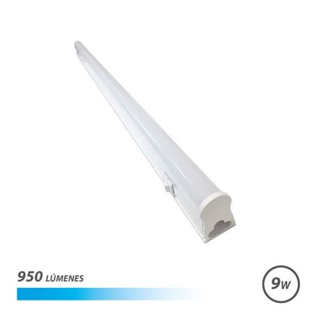 TUBO LED T5 9W 950LM 60CM LUZ FRIA CON INTERRUPTOR ELBAT - EB0427