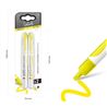 PACK 2 MARCADORES FLUORESCENTE 4MM AMARILLO CASTERLI - 18016