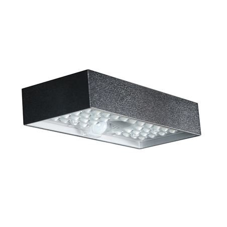 APLIQUE LED SOLAR MODERN 6W 800LM NEGRO ELBAT - EB0441