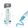 PACK 2 MARCADORES FLUORESCENTE 4MM AMARILLO,AZUL CASTERLI - 18017