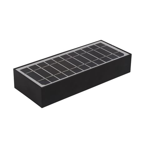 APLIQUE LED SOLAR MODERN 6W 800LM NEGRO ELBAT - EB0441-4