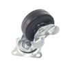 RUEDA GOMA GIRATORIA 75MM, 50KG SAURIUM - 48779-2