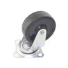 RUEDA GOMA GIRATORIA 75MM, 50KG SAURIUM - 48779-3