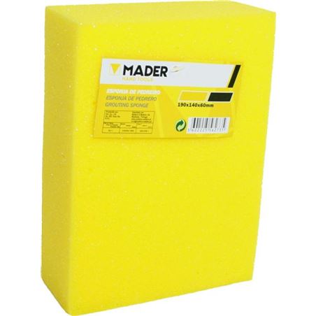 ESPONJA ALBAÑIL PARA OBRA 190X140x60mm. MADER - 56273