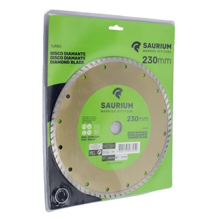 DISCO DIAMANTE SEGMENTADO 230MM TURBO SAURIUM - 48705