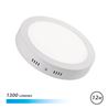 DOWNLIGHT CIRCULAR SOBRE PARED LED 12W 1300LM LUZ FRIA ELBAT - EB0431