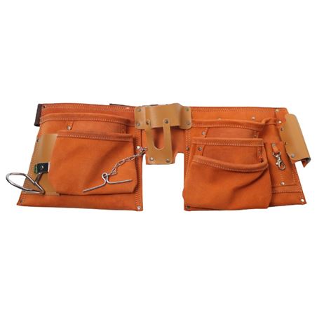 CINTURON PARA HERRAMIENTAS 2 BOLSAS 10 DIV. SAURIUM - 47331