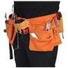 CINTURON PARA HERRAMIENTAS 2 BOLSAS 10 DIV. SAURIUM - 47331-2