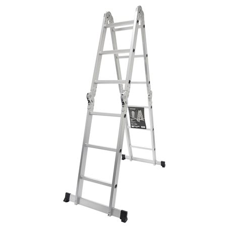 ESCALERA ALUMINIO ARTICULADA 3X4 MADER - 10085